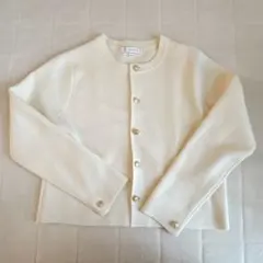 ミラノリブ　ロペピクニック　金ボタン　カーディガン　Mサイズ　＊お値下げ＊