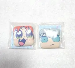 あんスタ ぶくぶ ぶくスタ 萌顔缶バッジ 月永レオ 瀬名泉 2点