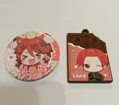 Liura キャラクター バッジ 2点セット