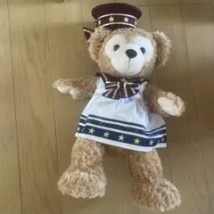 ダッフィぬいぐるみS&シェリーメイ水平コスチューム