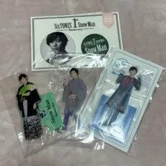 SnowMan 阿部亮平 アクリルスタンド 缶バッジ