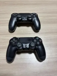 【純正・後期型】PS4 コントローラー CUH-ZCT2J 2個セット ブラック