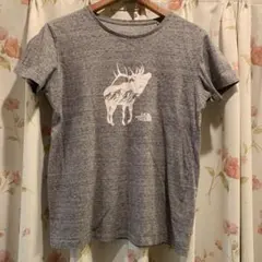 美品　ノースフェイス　レディースTシャツ　トナカイ　Mサイズ