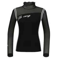 ルコックゴルフ 韓国　トップス メッシュシースルーインナーTシャツ