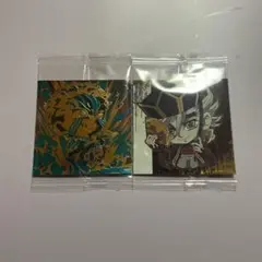 鬼滅の刃 ディフォルメシール 猗窩座 童磨 2種セット