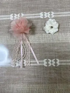 コサージュ2点セット