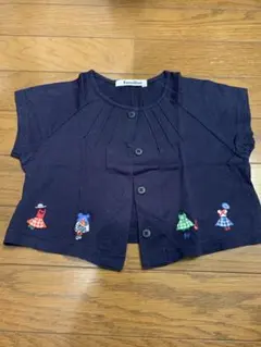 ファミリア紺色カーディガン100