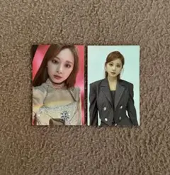 TWICE 子瑜 小卡 Eyes wide open 2張套組 TWICE