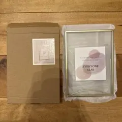 【 平日発送 】スリーコインズ 3coins 真鍮 フォトフレーム ゴールド