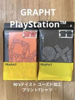 未開封新品⭐︎GRAPHT ユーズド風加工 プリントT/ PlayStation™