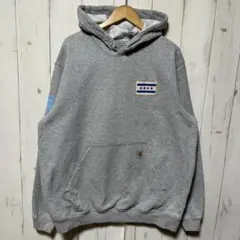 Carhartt カーハート 刺繍 ロゴ ワッペン スウェット パーカー L