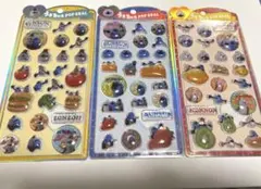 「正規品」うるちゅるシール スンスン ノンノン ゾンゾン 3枚セット