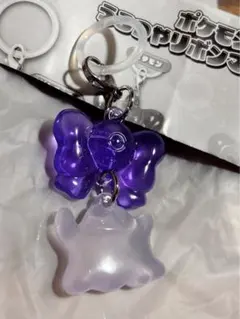 【ポケモン】メタモン　うるつやリボンマスコット　めじるしアクセサリー