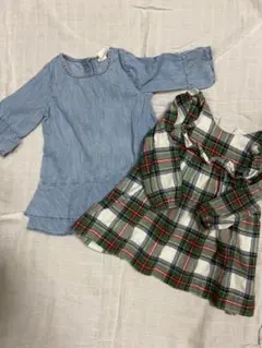 2枚組 baby GAP ワンピース チュニック