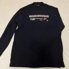 Munsingwear ネイビー 長袖シャツ　LLサイズ ゴルフ　防寒