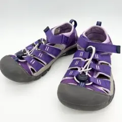 キーン ニューポートH2 パープル 21cm サンダル