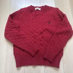 即購入可能！ポロ　ニットセーター Sのサムネイル