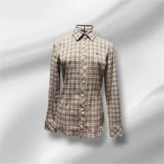 Burberry Blue label♡チェック柄 長袖シャツ ボタンダウン