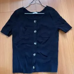 クロップドカーディガン