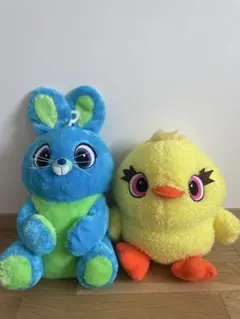 トイ・ストーリー4 ダッキー＆バニー ぬいぐるみセット