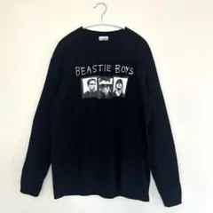 【美品】ビースティ ボーイズ Lサイズ 長袖 プリント ロンT 黒 綿100%のサムネイル