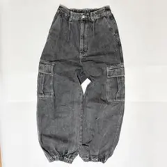 INGNI デニムワイドカーゴパンツ ストリート