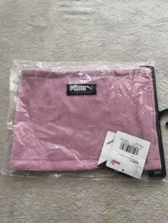 PUMA リバーシブルネックウォーマー ピンク