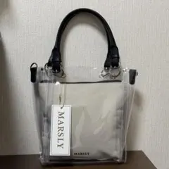 マーズリー MARSLY クリアバッグ Black 痛バ - メルカリ