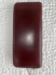 塩原レザー　ホーウィン　オイル　シェルコードバン　長財布　#2(希少カラー)