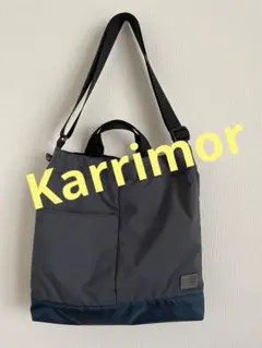 ☆カリマーKarrimor 2wayナイロントートバッグ&ショルダーバッグ 紺☆