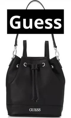 Guess レザー　リュック　ゲス　バックパック　ハンドバッグ　ショルダー