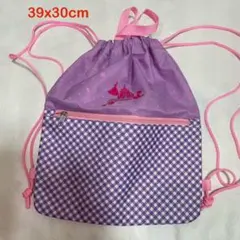 ディズニープリンセス ナップザック 体操着袋 39×30cm 未使用（タグなし）