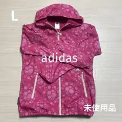 未使用品 アディダス レディース ナイロン パーカー ジャケット サイズL