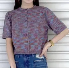 JEANASISマルチショートカラーカーディガンのサムネイル