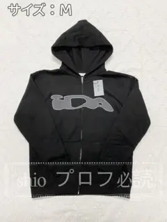 （新品未使用）Ida splyジップアップパーカーグレー その他ブランド(ソノタブランド) / iDA SPLY/ジップパーカー/L