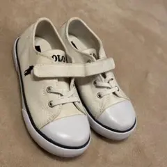 POLO ホワイト スニーカー 14cm ラルフローレン