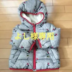 よし様専用90cm冬アウター baby GAP Disnミニーマウス柄 コート