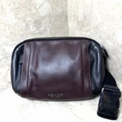 【美品】コーチ ボディバッグ ショルダーバッグ クロスボディ 斜め掛け