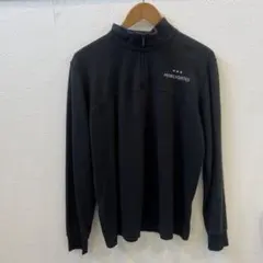こ*う様 PEARLY GATES ハーフジップ セーター ブラック サイズ6
