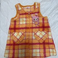 100 メゾピアノ　ワンピース　ハーフジップ