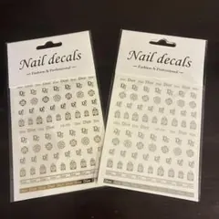 ネイルシール　二枚セット