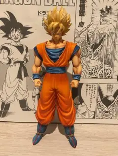 ドラゴンボール　孫悟空　スーパーサイ人1 フィギュア　HYガレージキット　黄髪