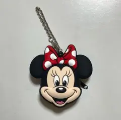 ディズニー ミニー バッグチャーム ケース付きコインケース シリコン