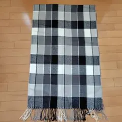 チェックマフラー新品