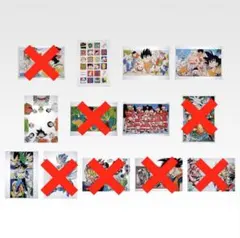 一番くじ ドラゴンボール 40th 其之一 H賞 クリアポスター 6種セット