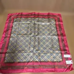 BURBERRY スカーフ シルク ピンク ノバチェック - メルカリ