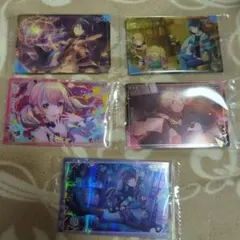 プロジェクトセカイ ウエハースカード 5枚セット