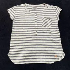 BURTON バートン ボーダー ヘンリーネック Tシャツ Sのサムネイル