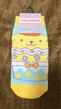 サンリオキャラクターズ ポムポムプリン キッズ靴下 15cm〜21cm