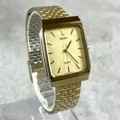 稼働 新品電池 SEIKO セイコー DOLCE クォーツ 腕時計 ゴールド